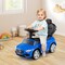 Costway Kids Ride on Push Car Mercedes-Benz Licensed 3-in-1 Sliding Car Blue/Red/White/Black/Pink